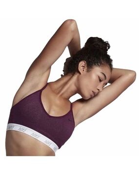 Nike Indy Soft Sports Bra Dri-Fit Racerback Purple Size Small